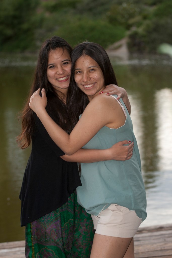 This is David’s sister, Cynthia. I was also happy that I was hugged and felt loved by people I really care about while wearing this dress—March 2012. 