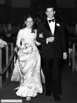 1975: Allison's aunt wearing the dress, Wichita Kansas