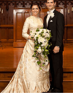 2011: Allison wearing the dress