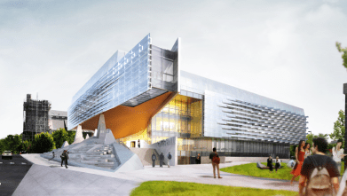 Southwest Architectural Rendering of Bill & Melinda Gates Hall 