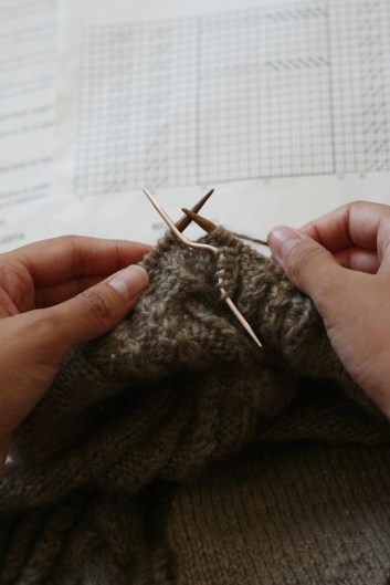 Knitting cable; Photo Courtesy David Arellanes