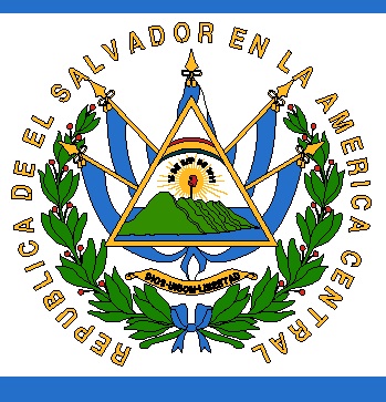 Salvadorean flag Coat of Arms