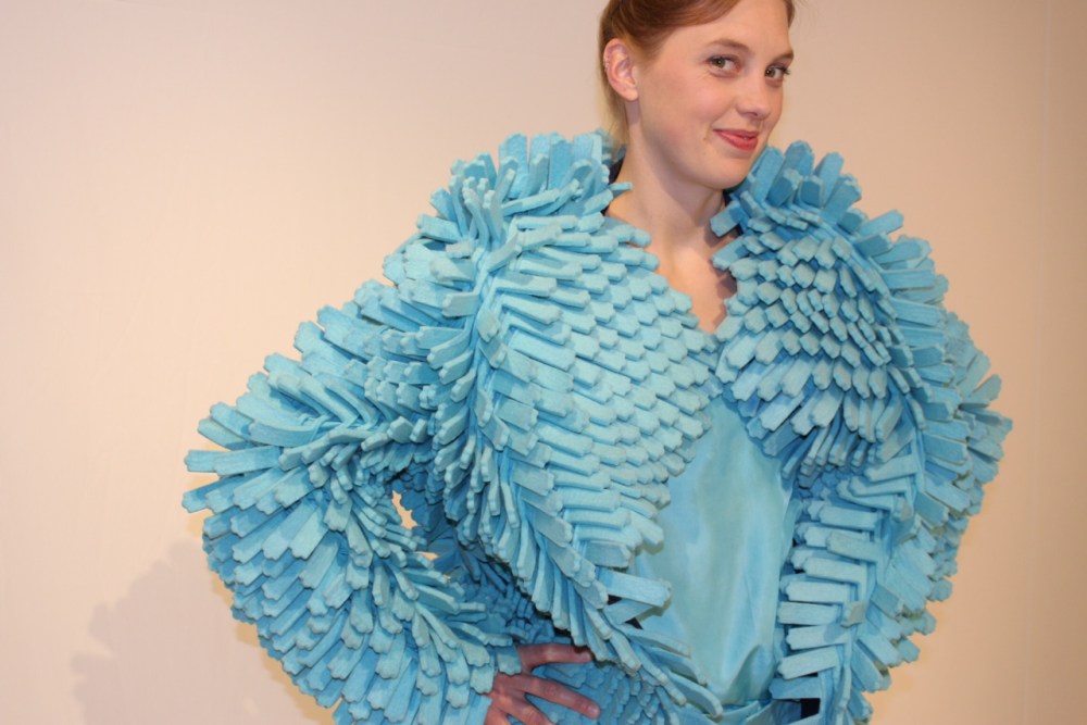 "Cilia" by Kristen Morris, Modeled by _, Photo Credit, 2014